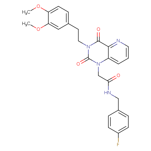 2-{3-[2-(3,4-dimethoxyphenyl)ethyl]-2,4-dioxo-1H,2H,3H,4H-pyrido[3,2-d]pyrimidin-1-yl}-N-[(4-fluorophenyl)methyl]acetamide