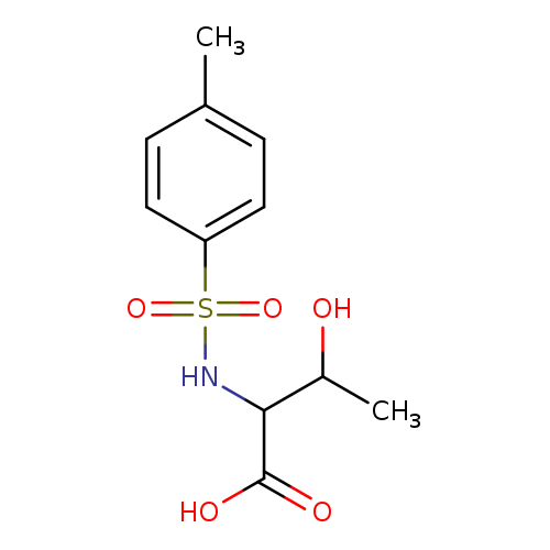 3-Hydroxy-2-(4-methylphenylsulfonamido)butanoic acid