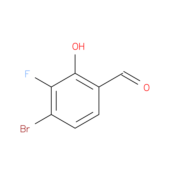 4-Bromo-3-fluoro-2-hydroxybenzaldehyde