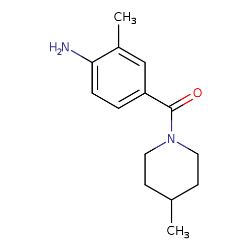 2-methyl-4-(4-methylpiperidine-1-carbonyl)aniline