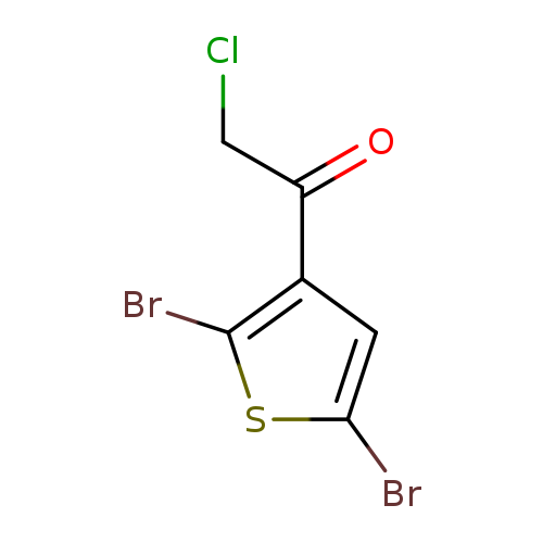 2-Chloro-1-(2,5-dibromothiophen-3-yl)ethanone