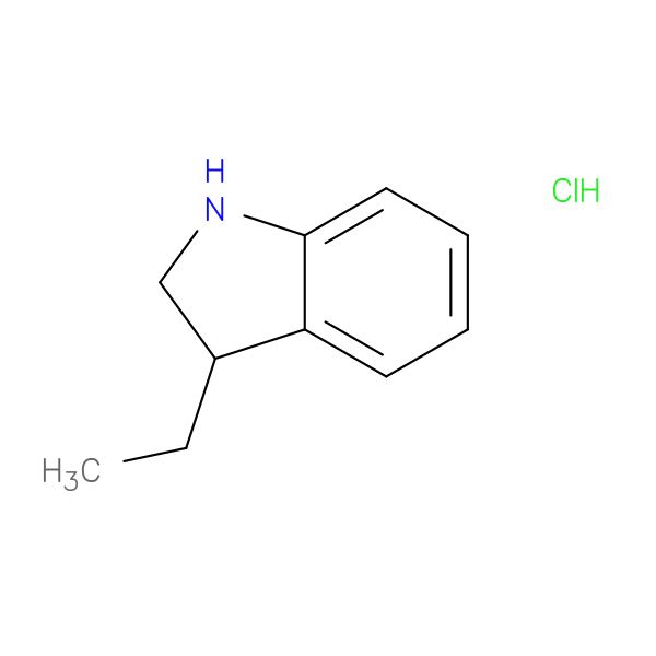 3-ethyl-2,3-dihydro-1H-indole hydrochloride