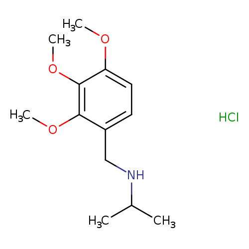 (propan-2-yl)[(2,3,4-trimethoxyphenyl)methyl]amine hydrochloride
