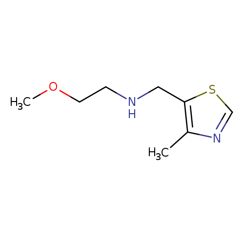 (2-methoxyethyl)[(4-methyl-1,3-thiazol-5-yl)methyl]amine