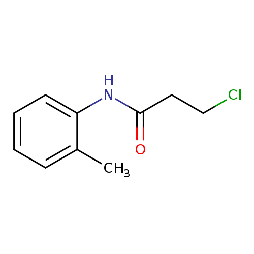 3-Chloro-N-(o-tolyl)propanamide