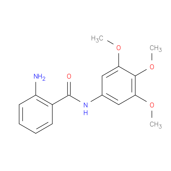 Benzamide, 2-amino-N-(3,4,5-trimethoxyphenyl)-