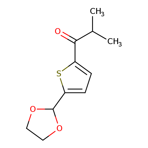 5-(1,3-Dioxolan-2-yl)-2-thienyl isopropyl ketone