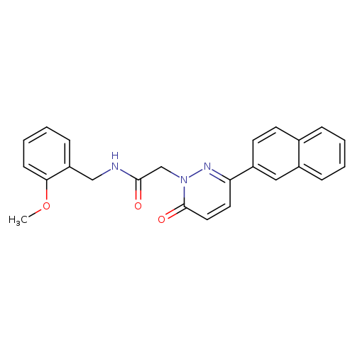 N-[(2-methoxyphenyl)methyl]-2-[3-(naphthalen-2-yl)-6-oxo-1,6-dihydropyridazin-1-yl]acetamide