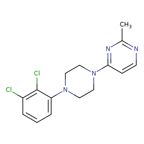 4-[4-(2,3-dichlorophenyl)piperazin-1-yl]-2-methylpyrimidine