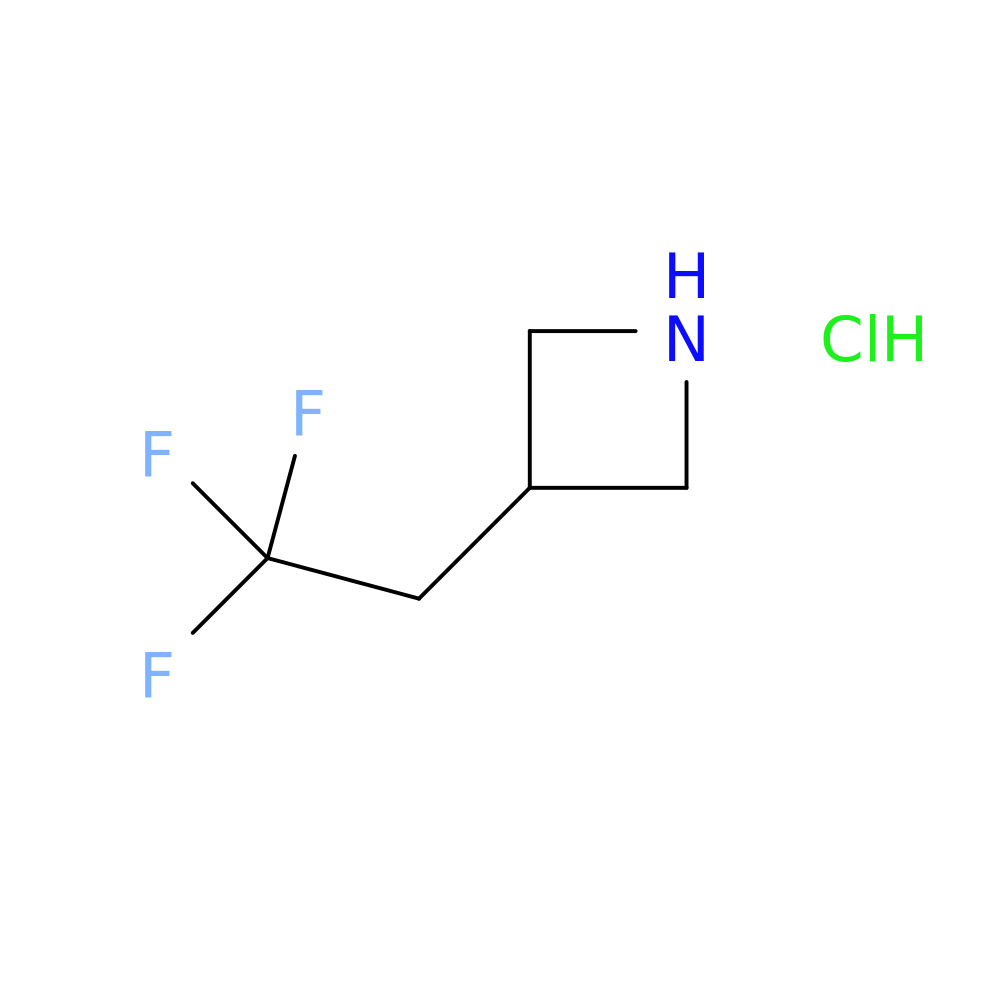 3-(2,2,2-Trifluoroethyl)azetidine hydrochloride