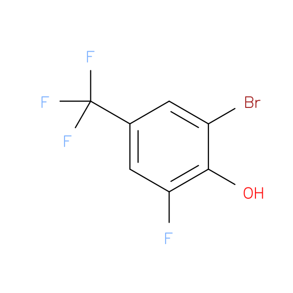2-Bromo-6-fluoro-4-(trifluoromethyl)phenol