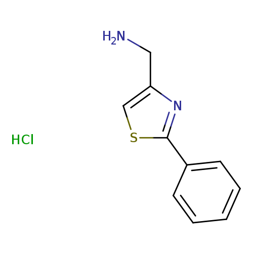 (2-Phenyl-1,3-thiazol-4-yl)methanamine Hydrochloride