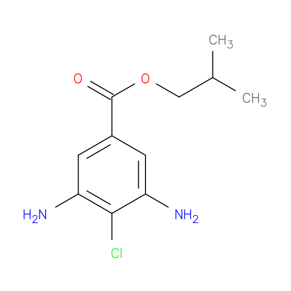 Isobutyl 3,5-diamino-4-chlorobenzoate