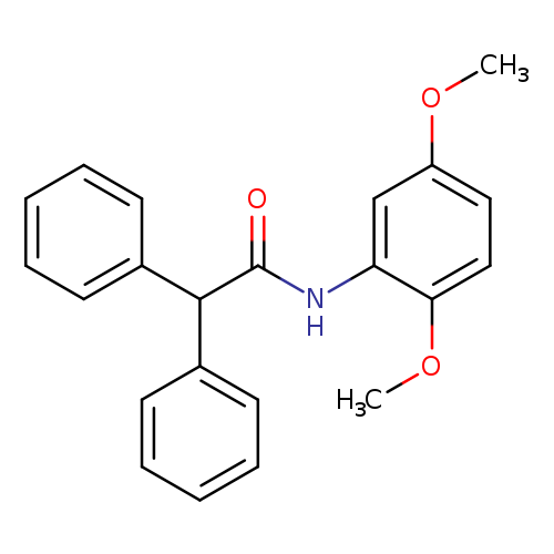 N-(2,5-dimethoxyphenyl)-2,2-diphenylacetamide