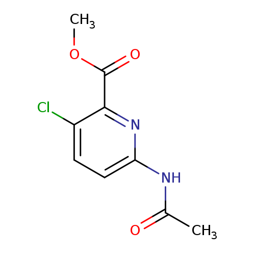 Methyl 6-acetamido-3-chloropicolinate