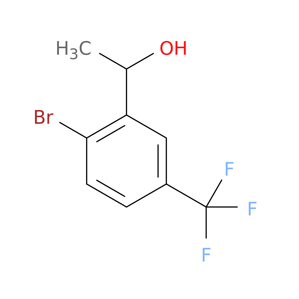 1-(2-bromo-5-(trifluoromethyl)phenyl)ethanol