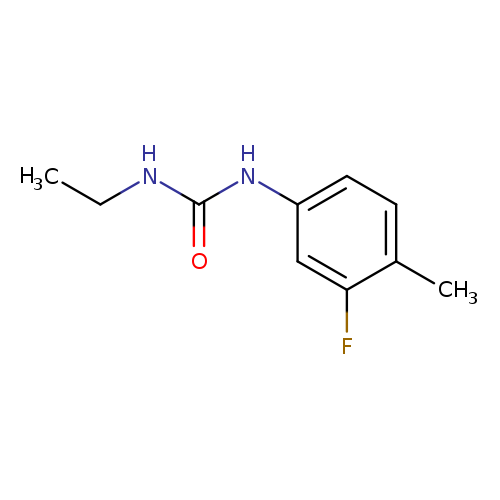 3-ethyl-1-(3-fluoro-4-methylphenyl)urea