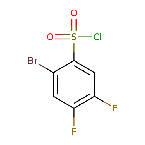 2-Bromo-4,5-difluorobenzenesulphonyl chloride
