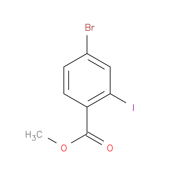 Benzoic acid, 4-bromo-2-iodo-, methyl ester