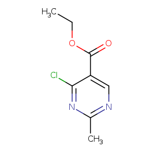 5-​Pyrimidinecarboxylic acid, 4-​chloro-​2-​methyl-​, ethyl ester