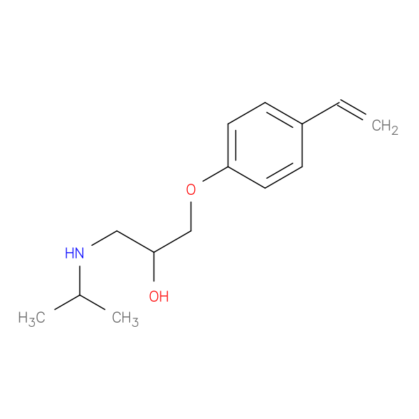 1-(4-Ethenylphenoxy)-3-[(1-Methylethyl)aMino]-2-propanole