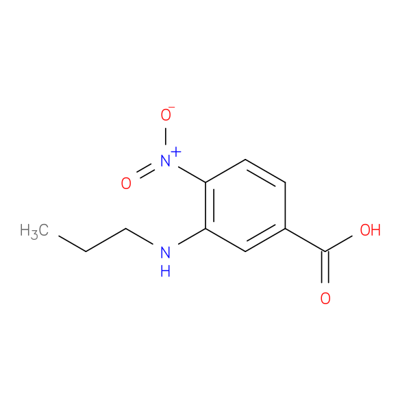 4-Nitro-3-(propylamino)benzoic acid