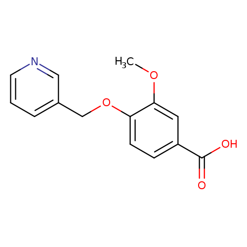 3-methoxy-4-(pyridin-3-ylmethoxy)benzoic acid