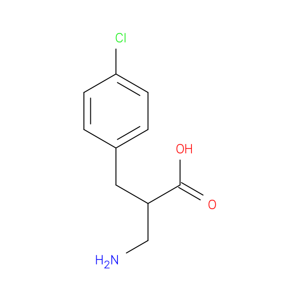 2-Aminomethyl-3-(4-chloro-phenyl)-propionic acid