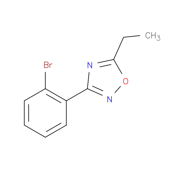 3-(2-Bromophenyl)-5-ethyl-1,2,4-oxadiazole