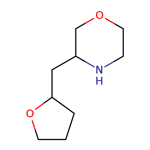 3-[(oxolan-2-yl)methyl]morpholine