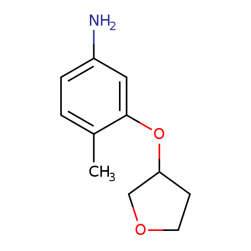 4-methyl-3-(oxolan-3-yloxy)aniline