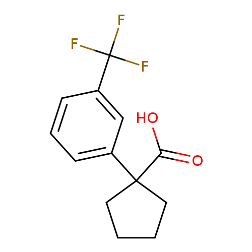 1-[3-(Trifluoromethyl)phenyl]cyclopentane-1-carboxylic acid