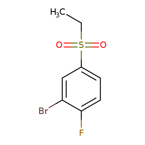 Benzene, 2-bromo-4-(ethylsulfonyl)-1-fluoro-