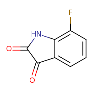 1H-​Indole-​2,​3-​dione, 7-​fluoro-
