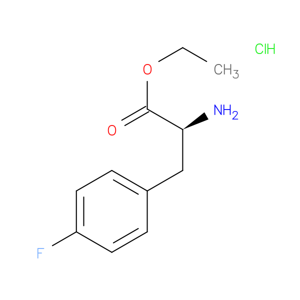4-Fluoro-L-Phenylalanine Ethyl Ester Hydrochloride (1:1)