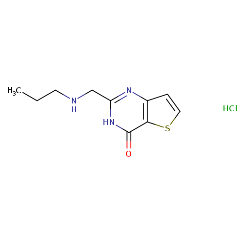 2-[(propylamino)methyl]-3H,4H-thieno[3,2-d]pyrimidin-4-one hydrochloride