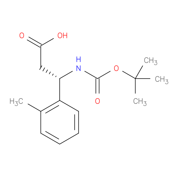 (S)-3-((tert-Butoxycarbonyl)amino)-3-(o-tolyl)propanoic acid