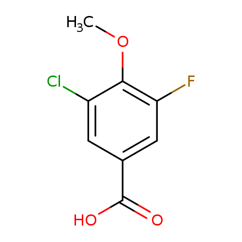 3-Chloro-5-fluoro-4-methoxybenzoic acid