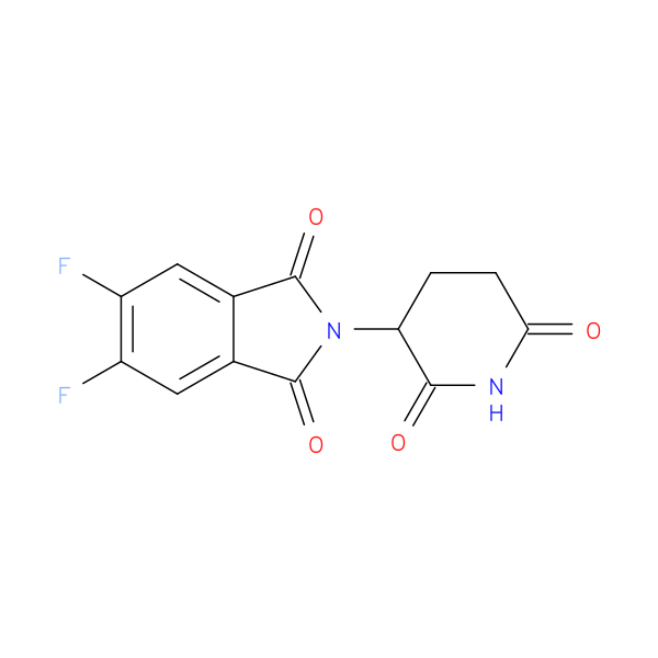 2-(2,6-dioxopiperidin-3-yl)-5,6-difluoro-2,3-dihydro-1H-isoindole-1,3-dione