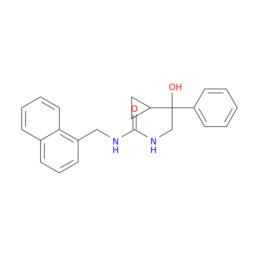1-(2-cyclopropyl-2-hydroxy-2-phenylethyl)-3-[(naphthalen-1-yl)methyl]urea