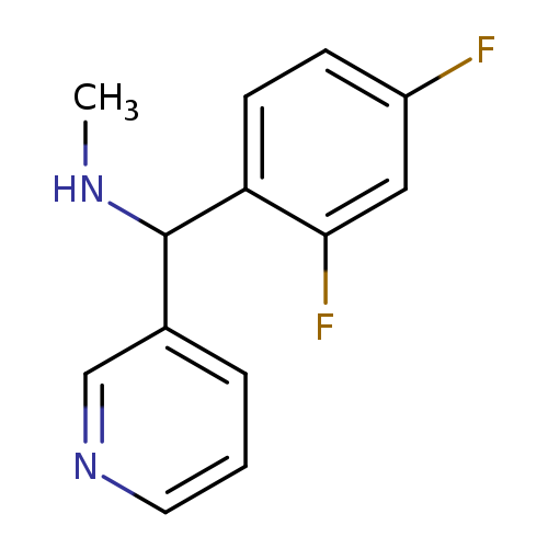 [(2,4-difluorophenyl)(pyridin-3-yl)methyl](methyl)amine