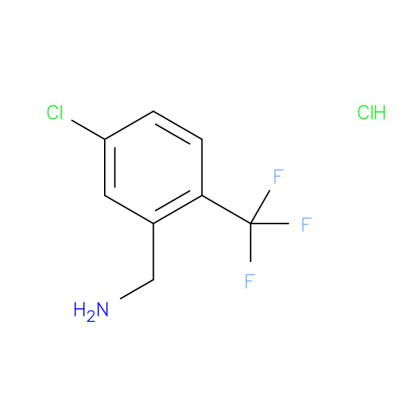 [5-chloro-2-(trifluoromethyl)phenyl]methanamine hydrochloride