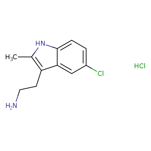 1H-Indole-3-ethanamine, 5-chloro-2-methyl-, monohydrochloride