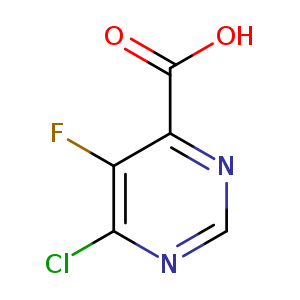 6-Chloro-5-fluoropyrimidine-4-carboxylic acid
