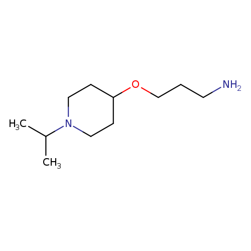 3-((1-Isopropylpiperidin-4-yl)oxy)propan-1-amine