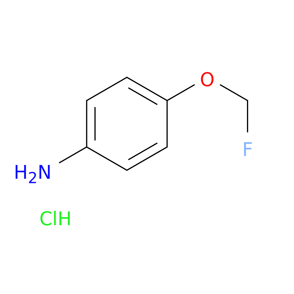 4-(fluoromethoxy)aniline hydrochloride