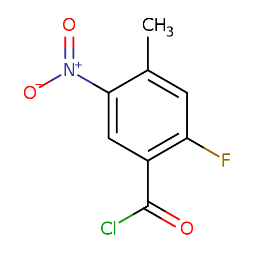 2-Fluoro-4-methyl-5-nitrobenzoylchloride