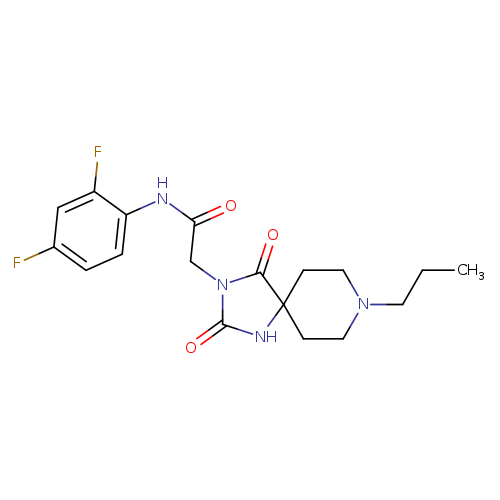 N-(2,4-difluorophenyl)-2-{2,4-dioxo-8-propyl-1,3,8-triazaspiro[4.5]decan-3-yl}acetamide