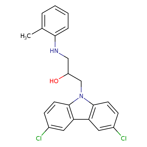 1-(3,6-Dichloro-carbazol-9-yl)-3-o-tolylamino-propan-2-ol