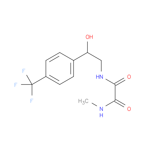 N'-{2-hydroxy-2-[4-(trifluoromethyl)phenyl]ethyl}-N-methylethanediamide